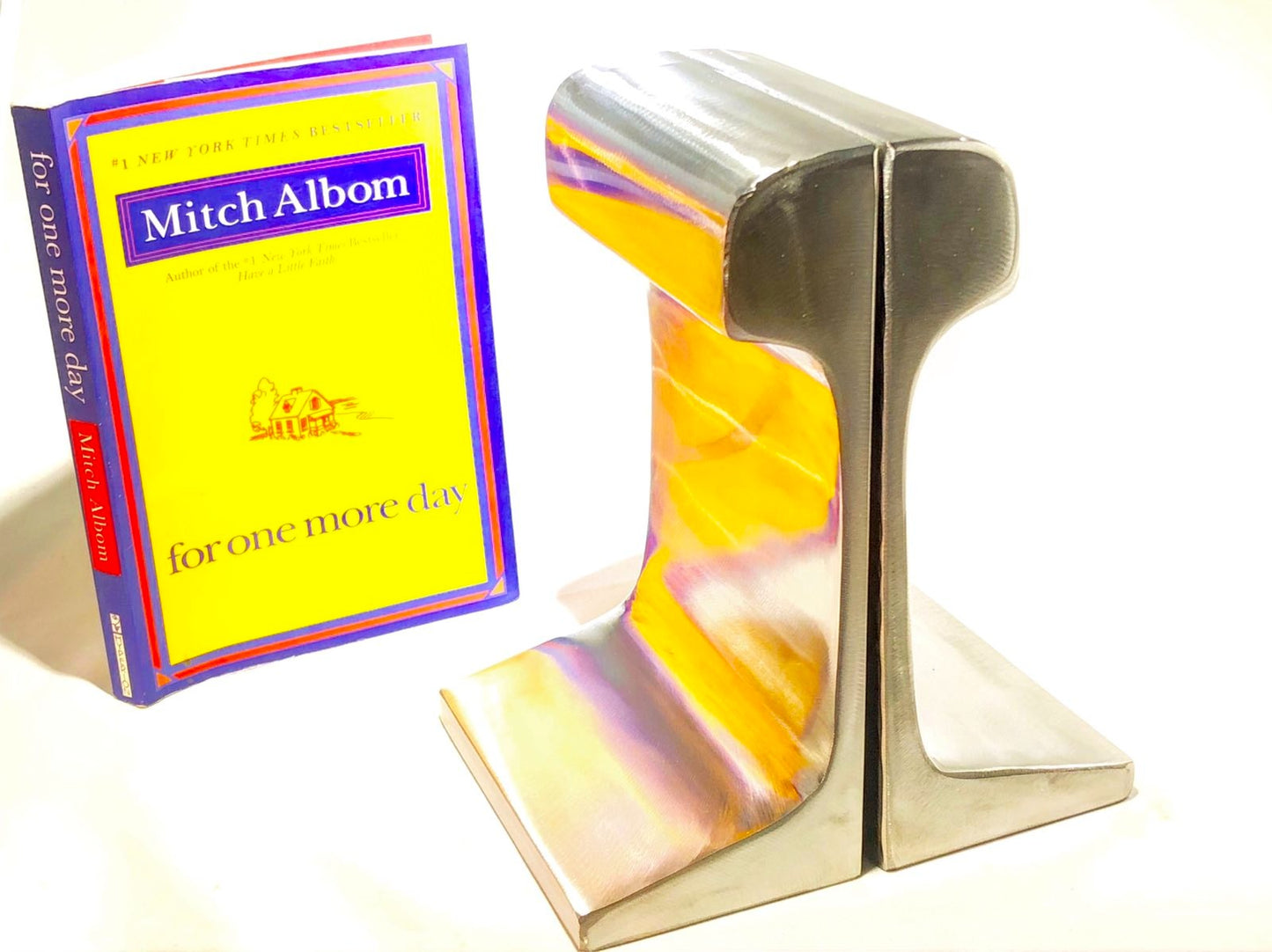 Railroad Bookends Large Full polished