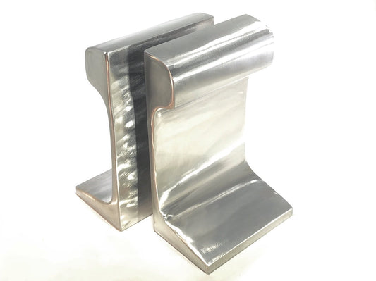 Railroad Bookends Large Full polished