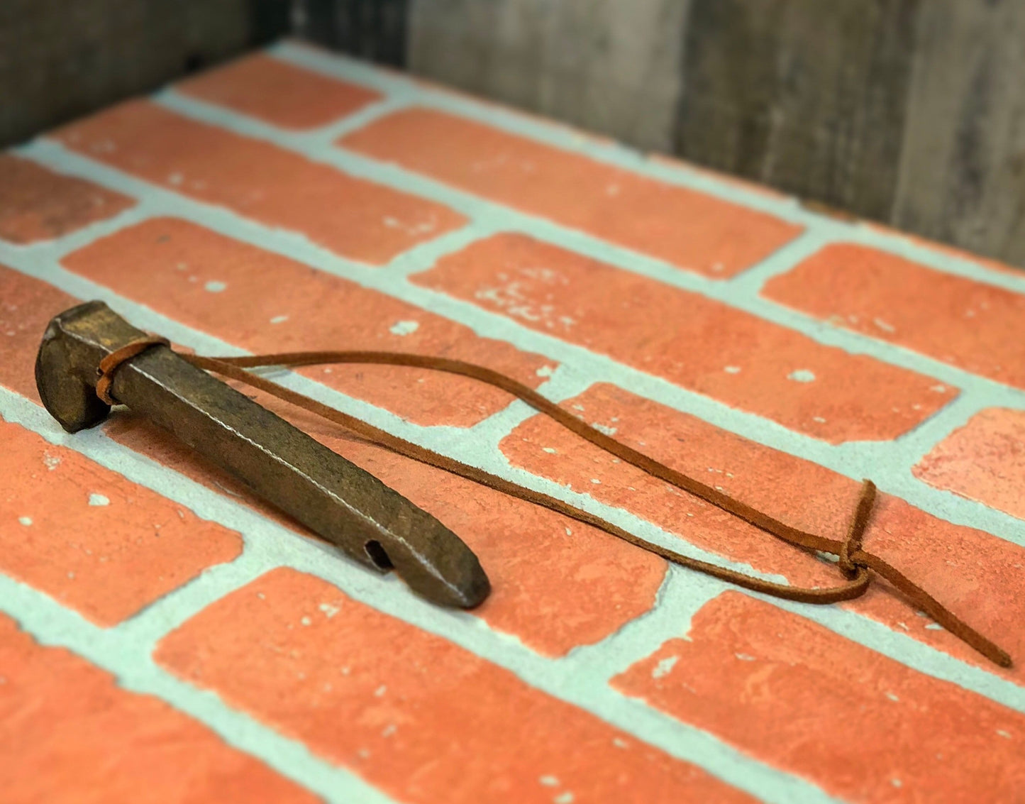 Antique Railroad Spike Bottle opener