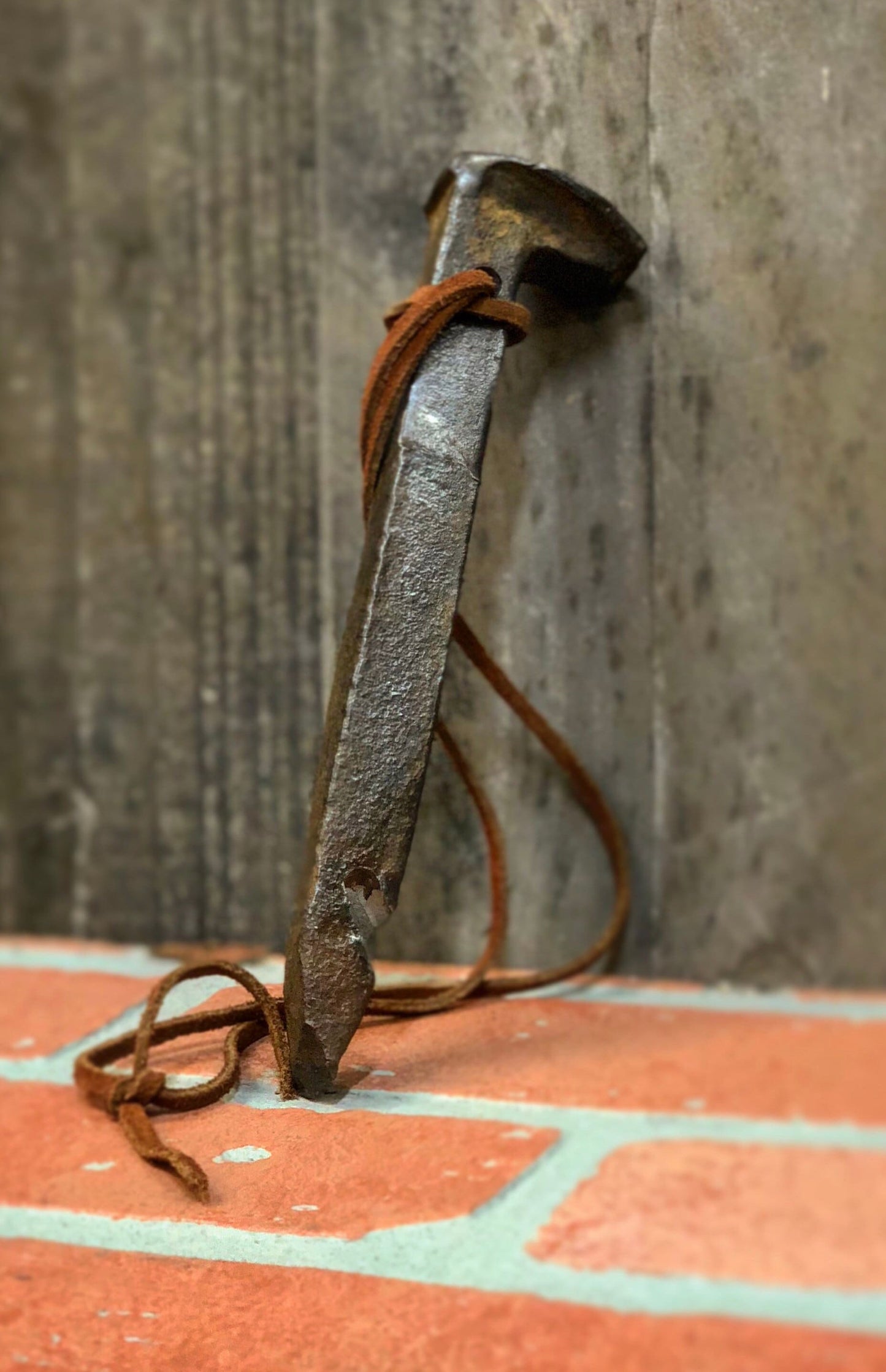 Antique Railroad Spike Bottle opener