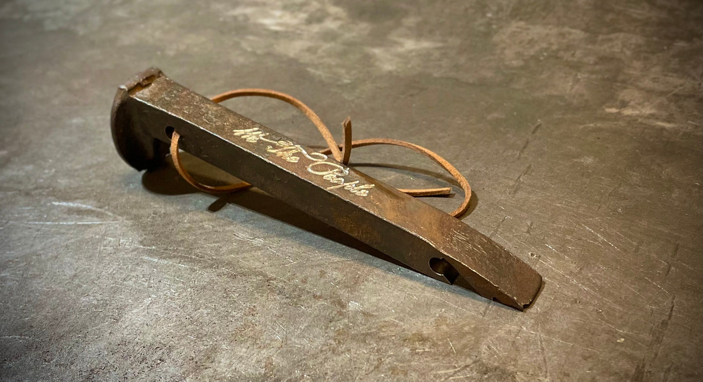 Antique Railroad Spike Bottle opener